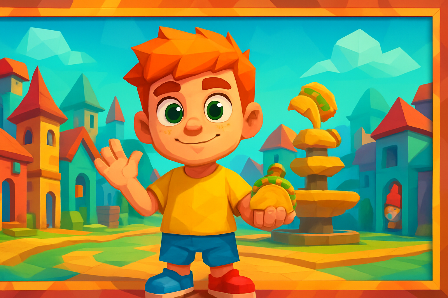 Pixel Paco - 3D Character Simulation by Jabali AI