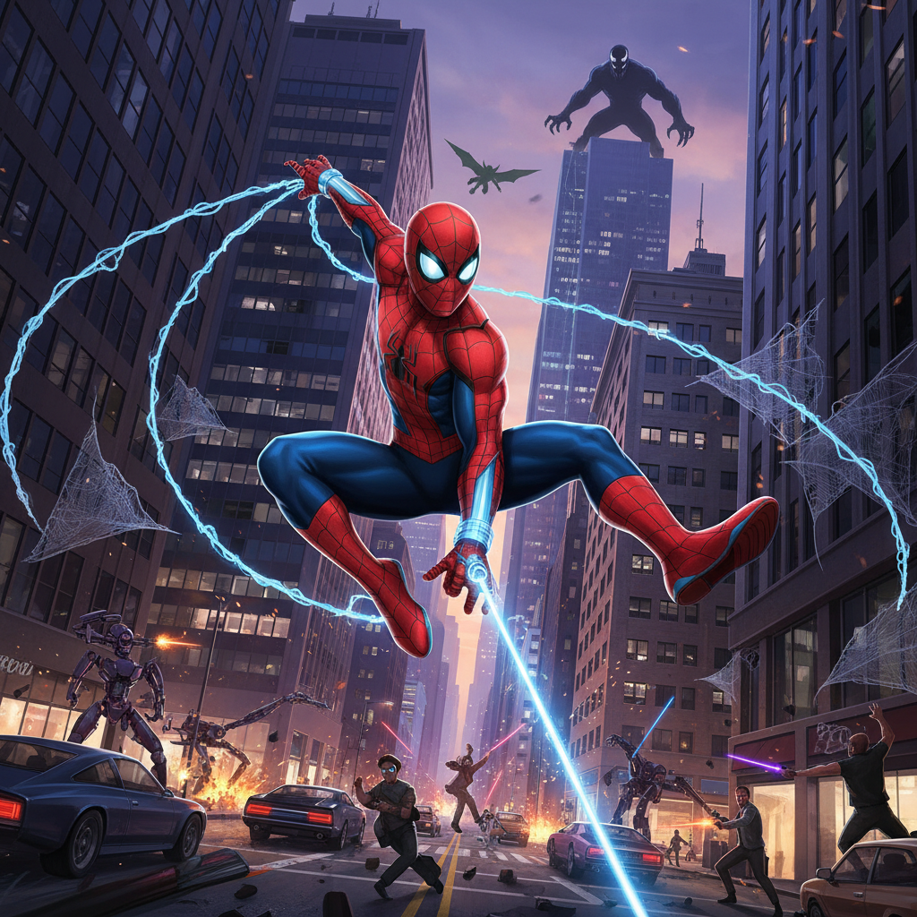 Web Runners - 3D Open World by Jabali AI