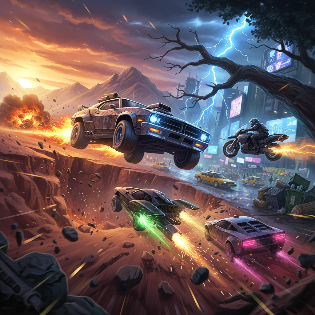 Turbo Track Rivals - 3D Racing by Jabali AI
