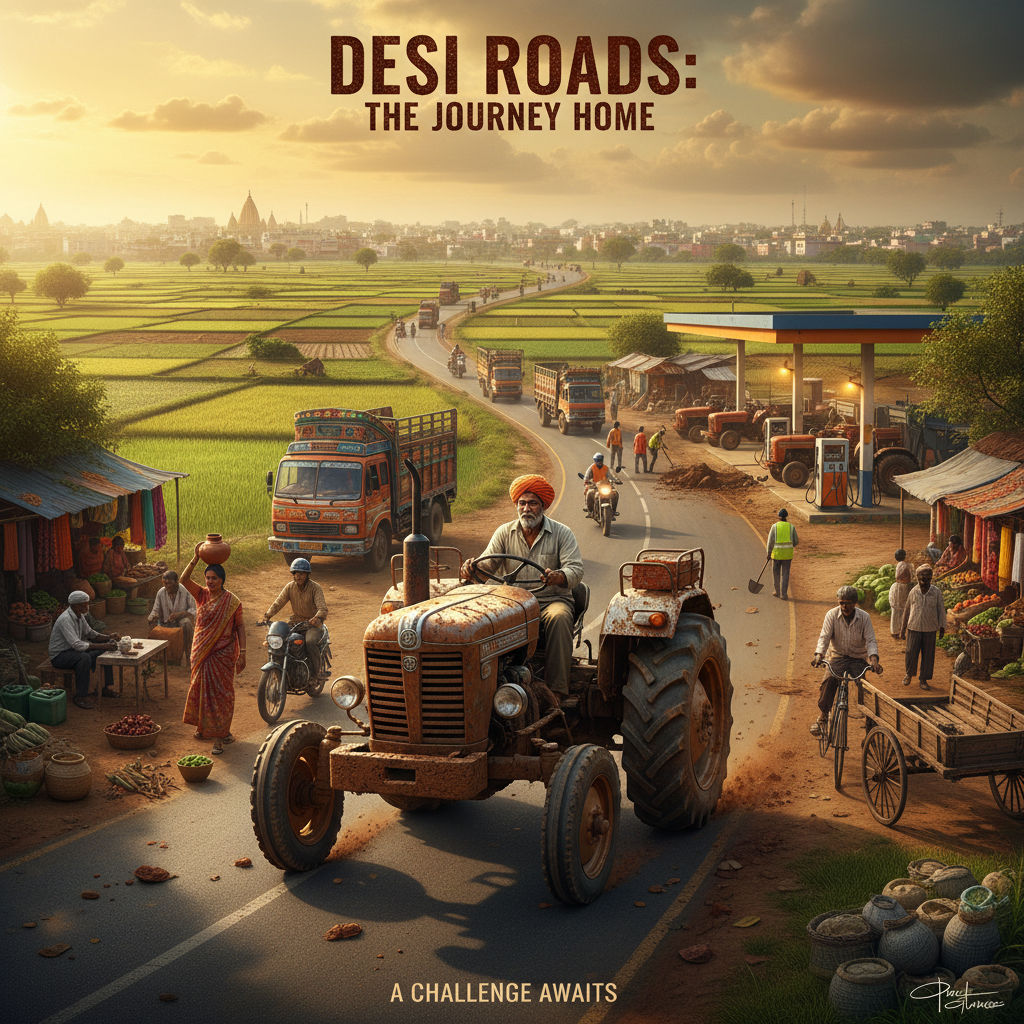 Roots of the Road - Jabali AI Poster