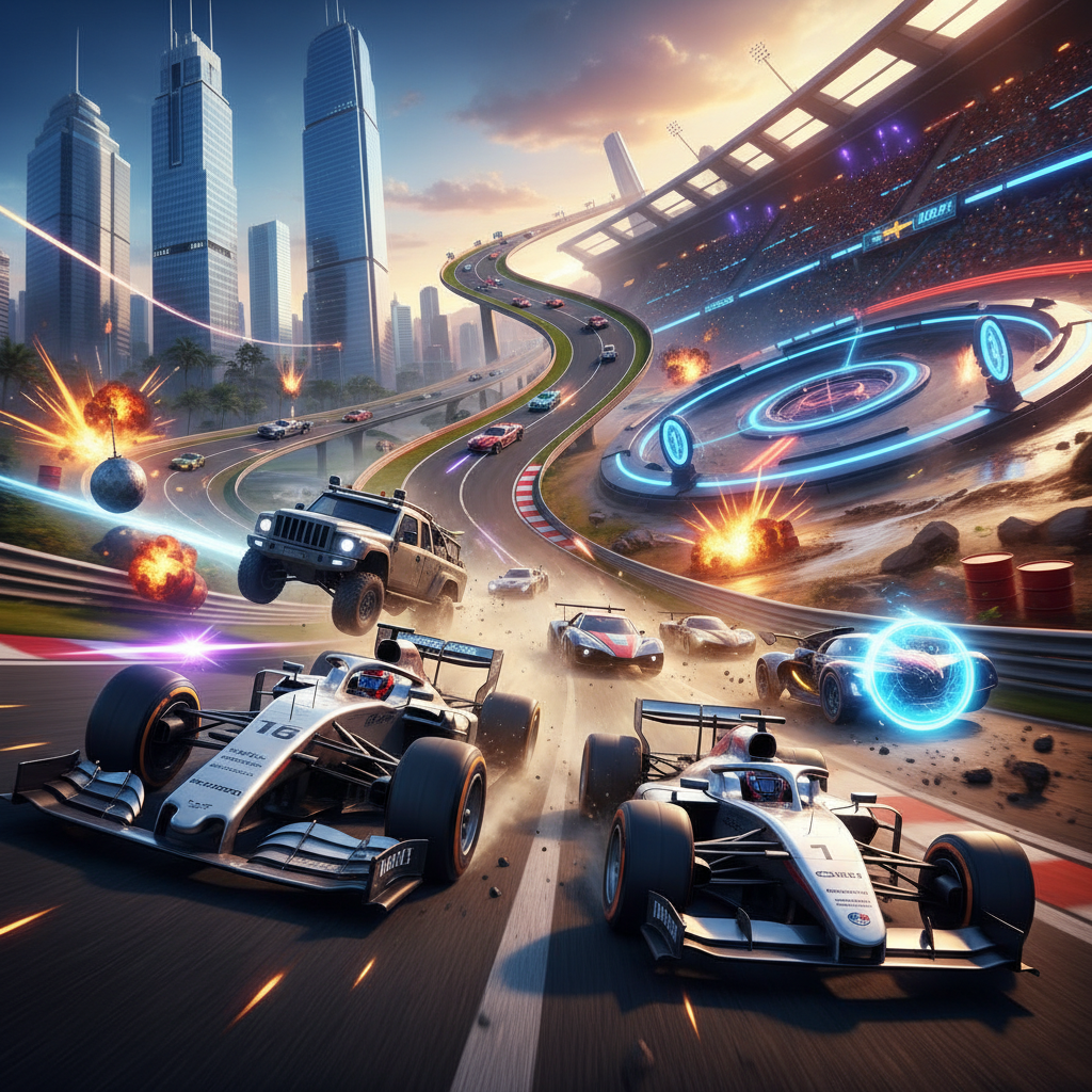 Torque Rivals: Combat Racing - 3D Racing by Jabali AI