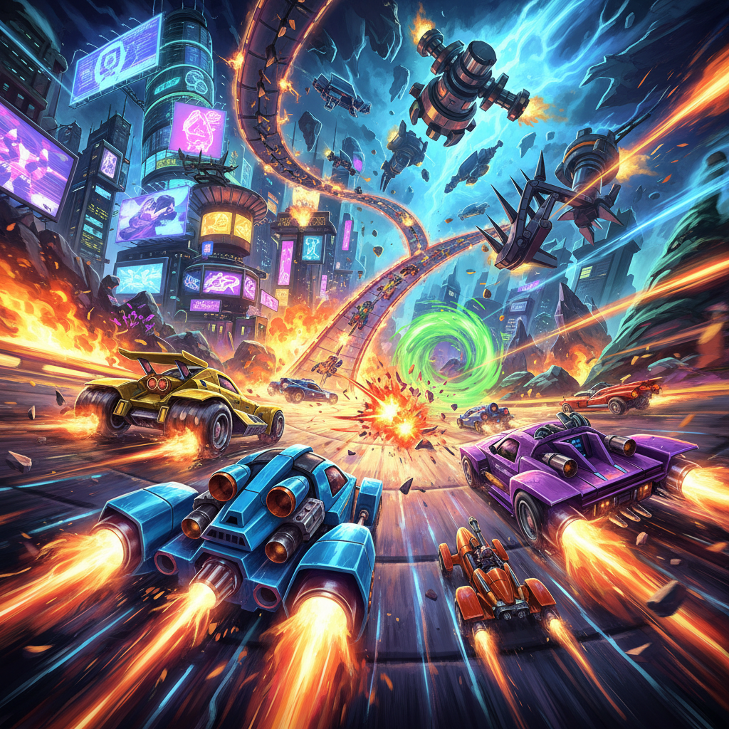Velocity Rumble - 3D Racing by Jabali AI