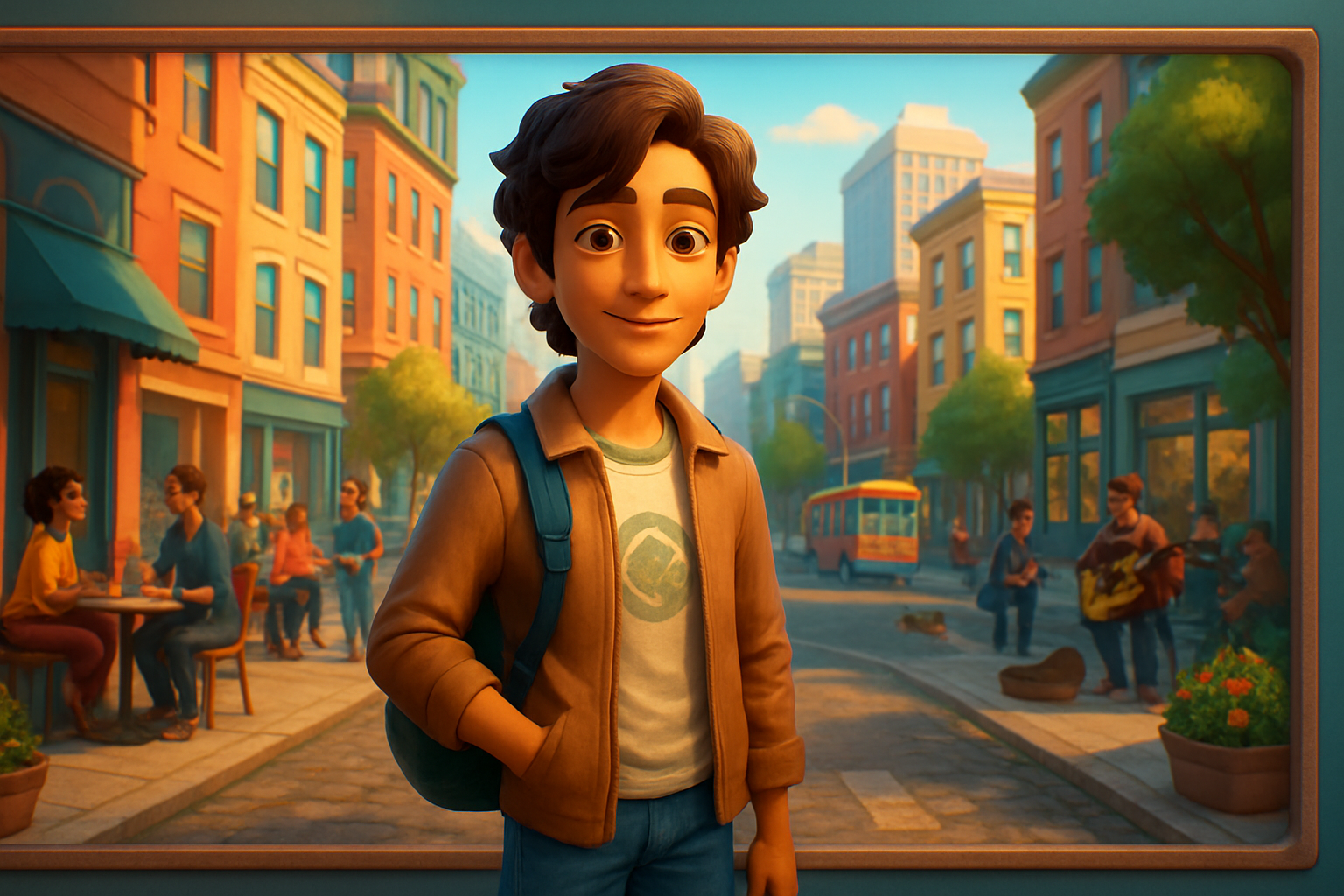 Alex Rivera - 3D Character Simulation by Jabali AI