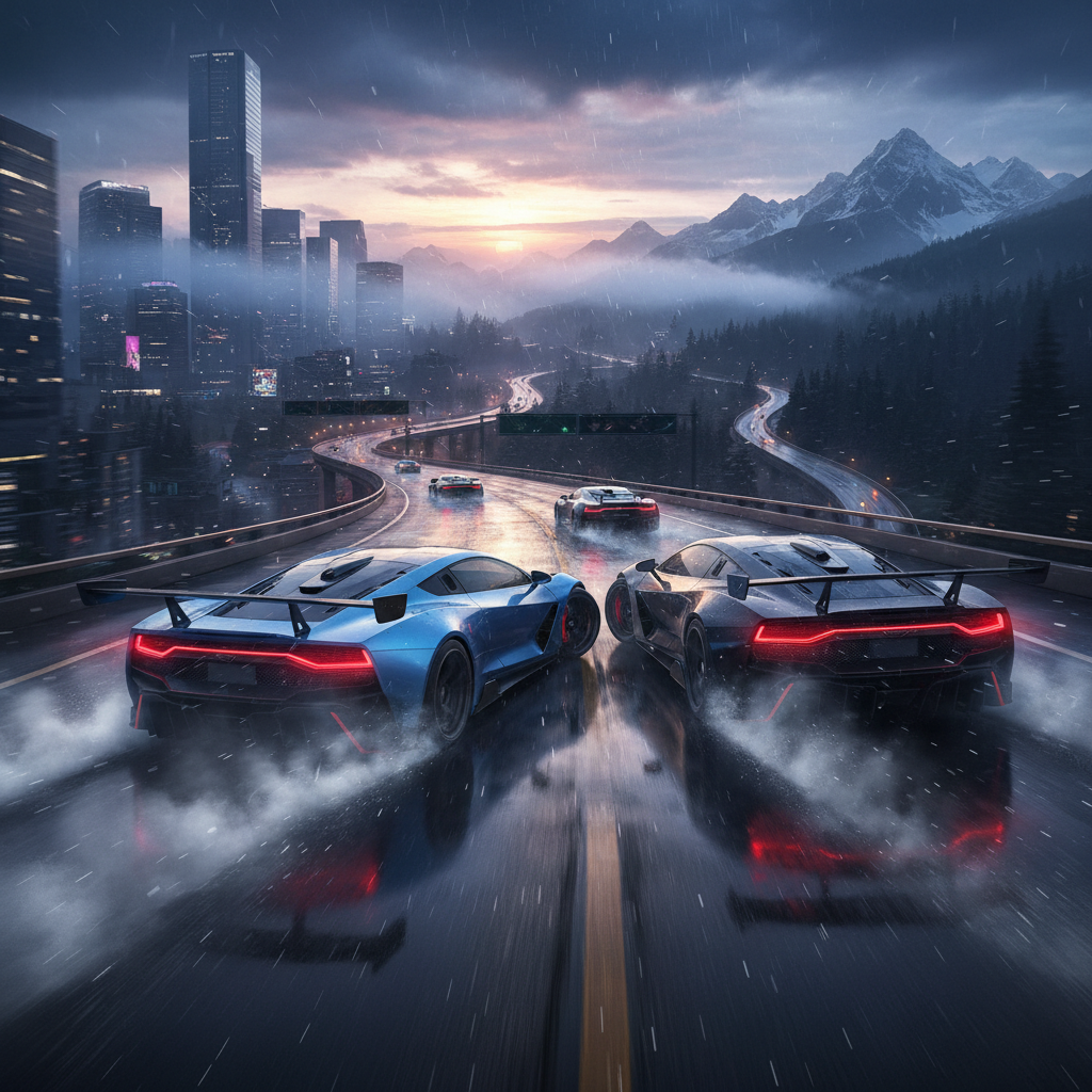 Velocity Shift: Road Rivals - 3D Racing by Jabali AI