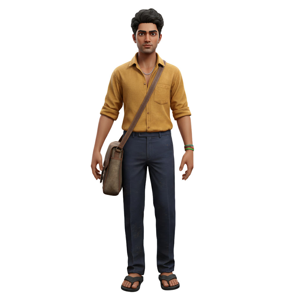 Raju Verma - Jabali AI Poster