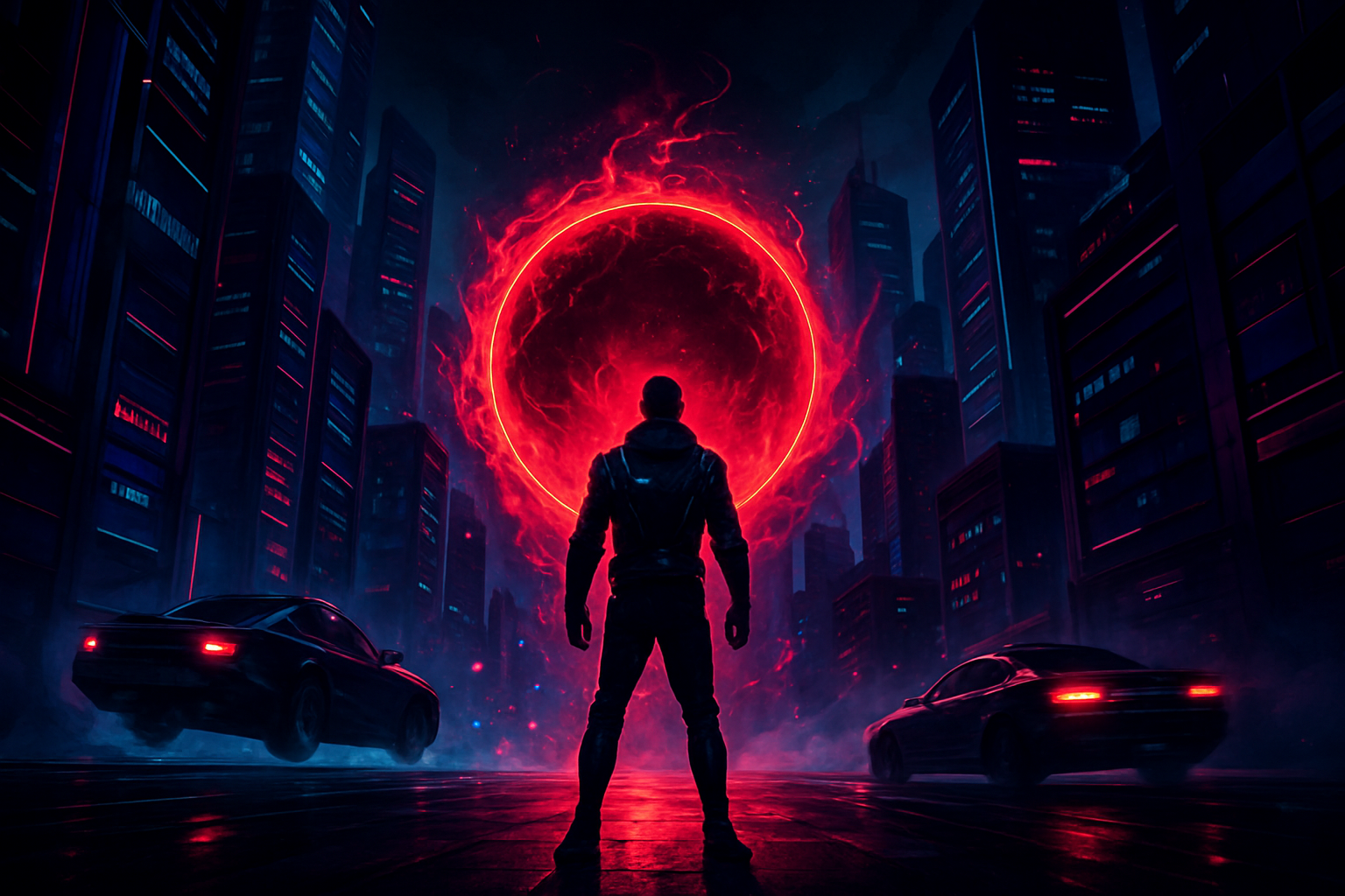 Red Apparition Run - 3D Open World by Jabali AI