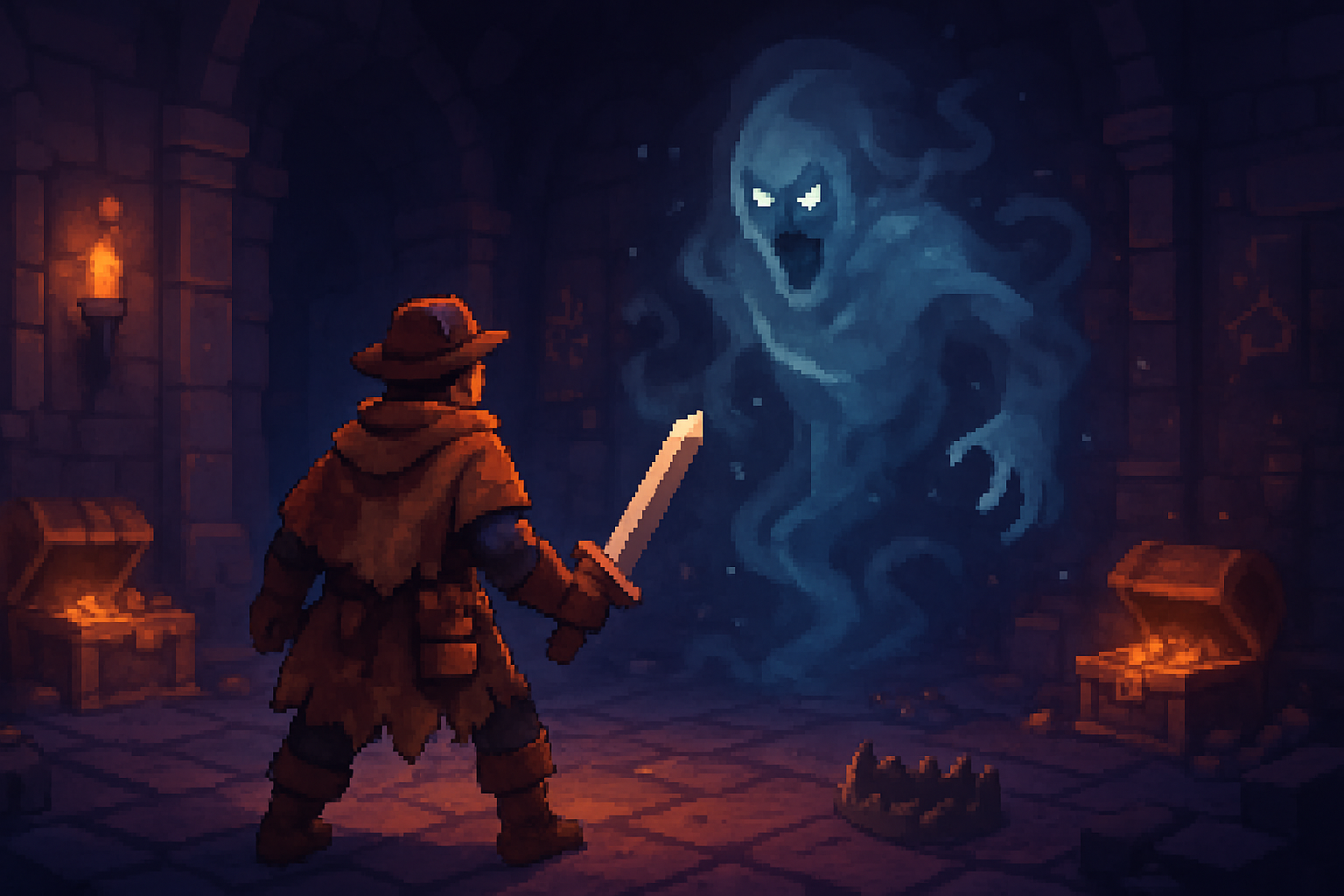 Dungeon Forge Quest - Dungeon Crawler RPG by Jabali AI