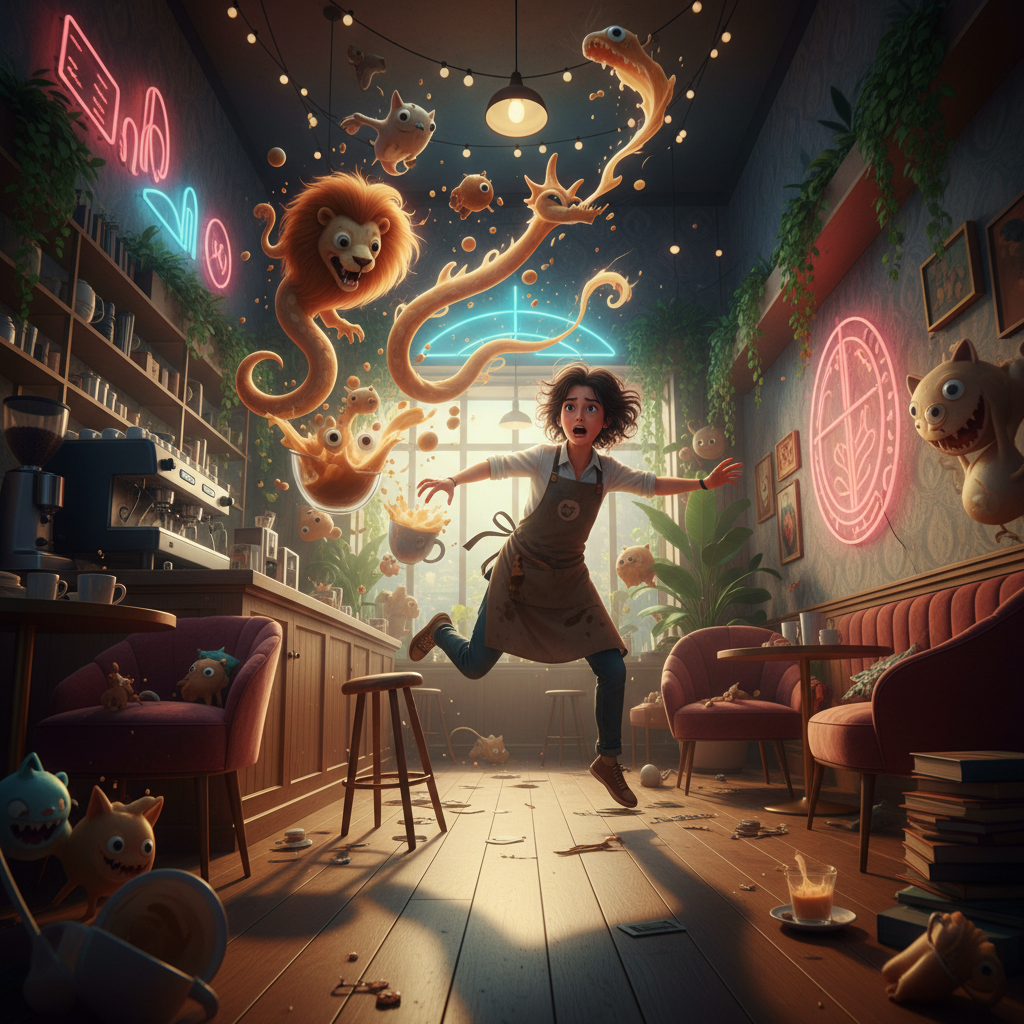 Steamed Spirits Pursuit - Jabali AI Poster