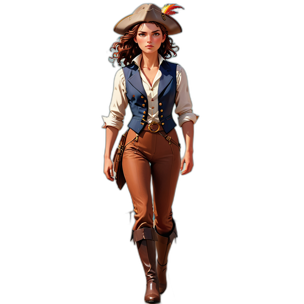 Captain Maribel Gale - Jabali AI Poster