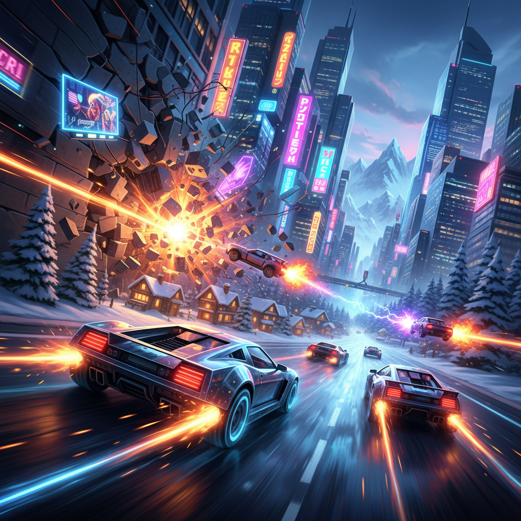 Breakneck Blitz - 3D Racing by Jabali AI
