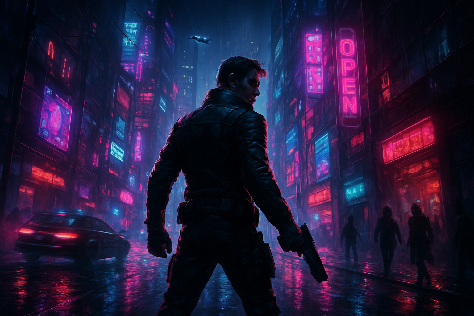 Neon Divide - 3D Open World by Jabali AI