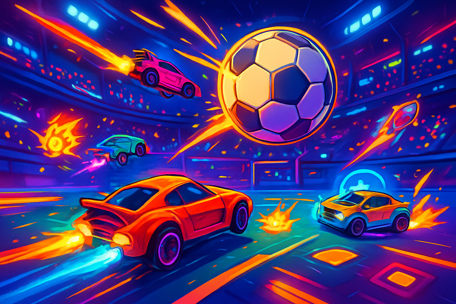 Turbo Goal Rumble - 3D Racing by Jabali AI