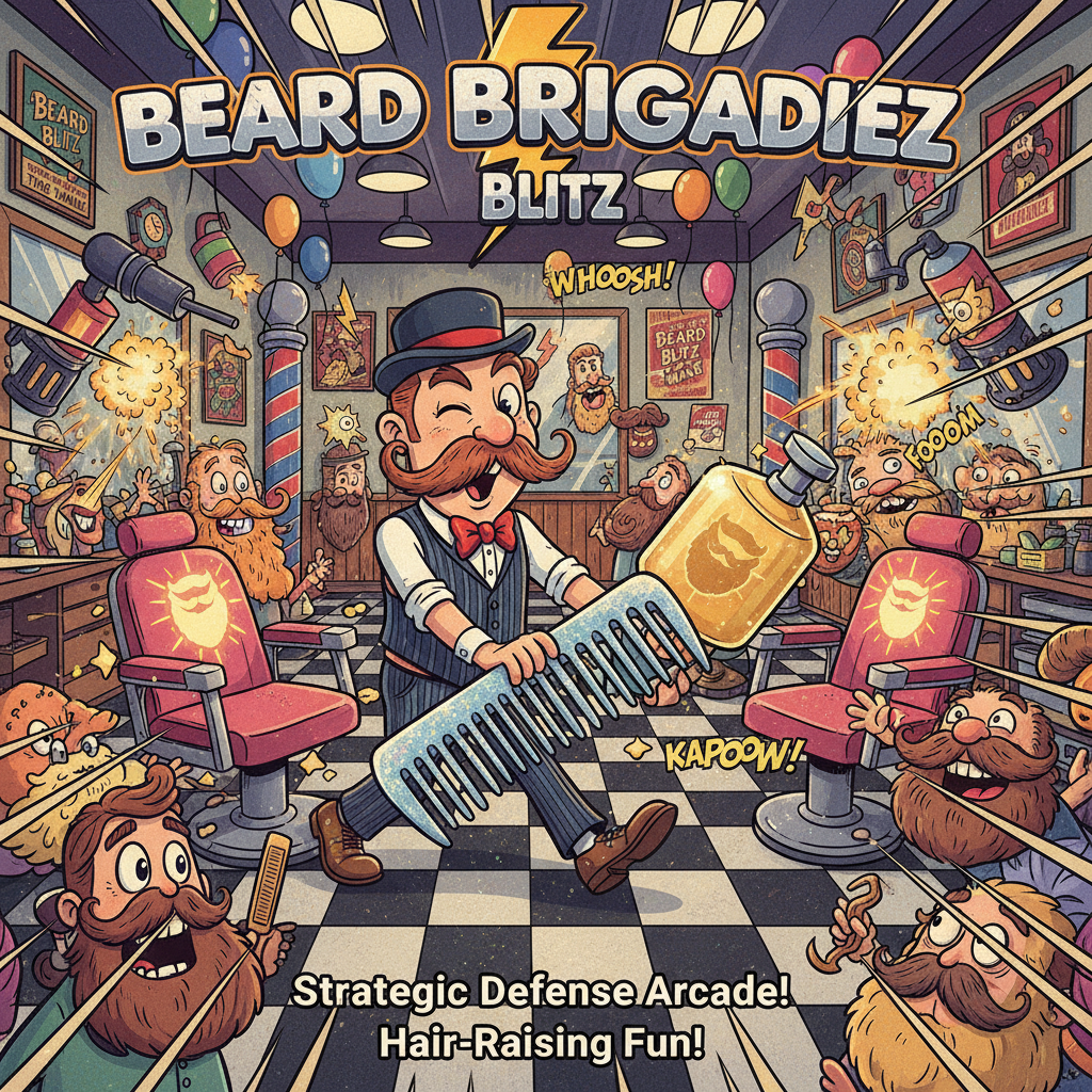 Beard Brigade Blitz - Jabali AI Poster