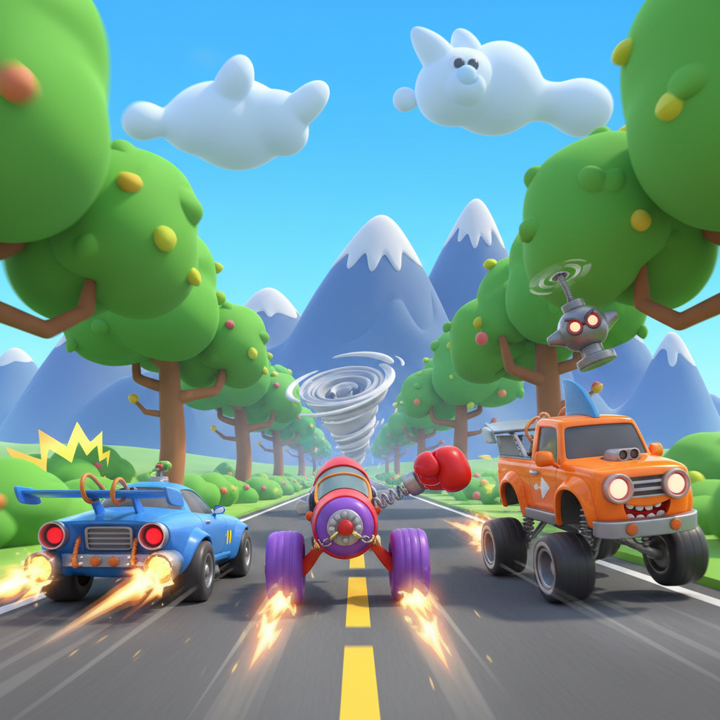 Turbo Highway Rivals - 3D Racing by Jabali AI