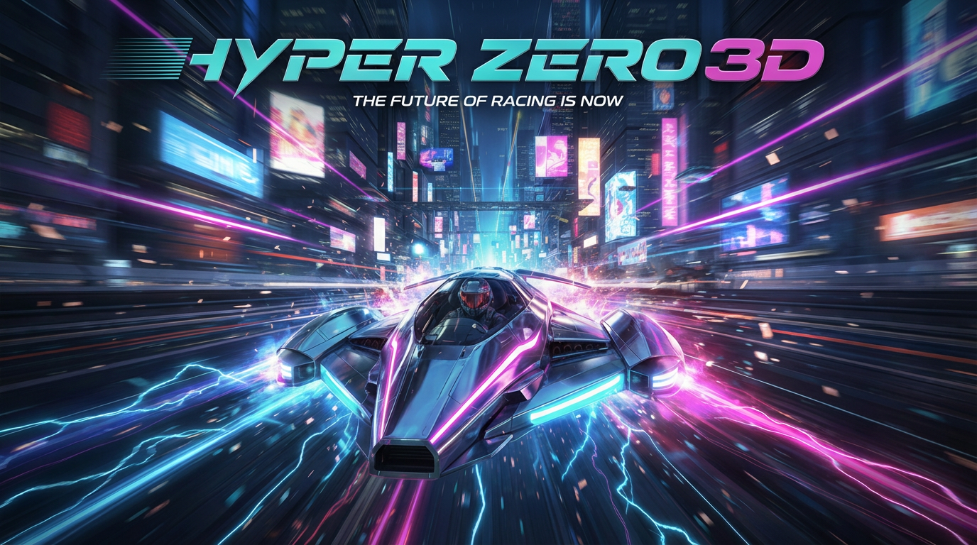 HYPER ZERO 3D - 3D Racing by Jabali AI