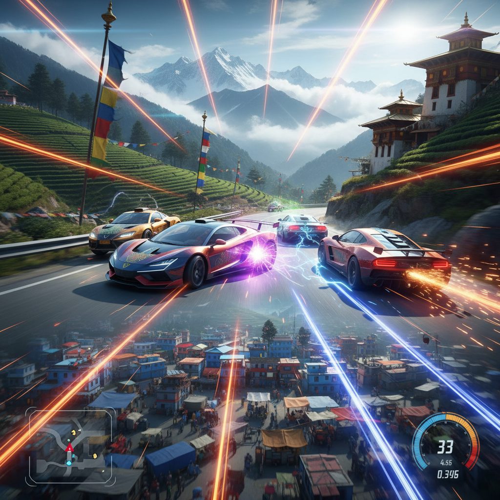 Sikkim Turbo Rivals - 3D Racing by Jabali AI