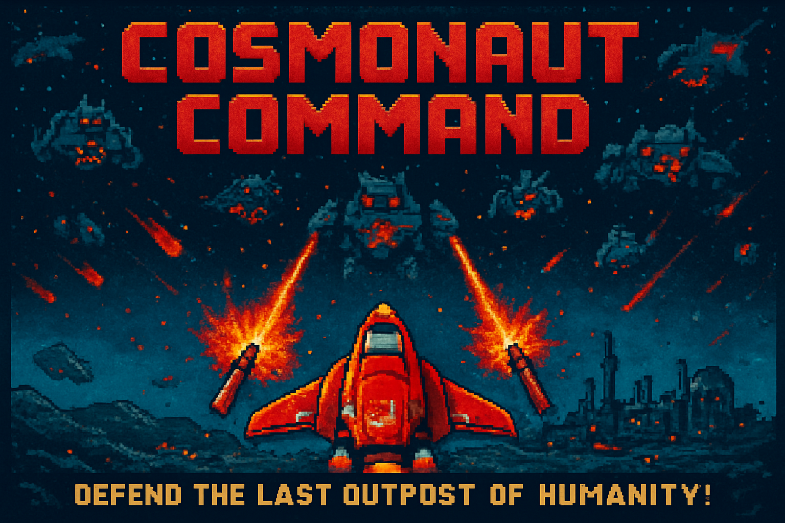 Cosmonaut Command - Fixed Shooter Arcade by Jabali AI