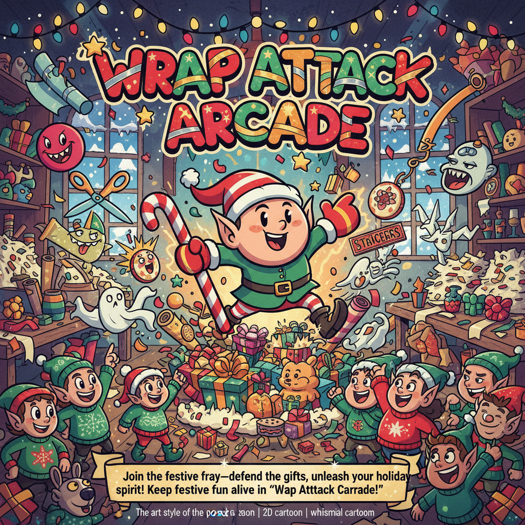 Wrap Attack Arcade - Fixed Shooter Arcade by Jabali AI