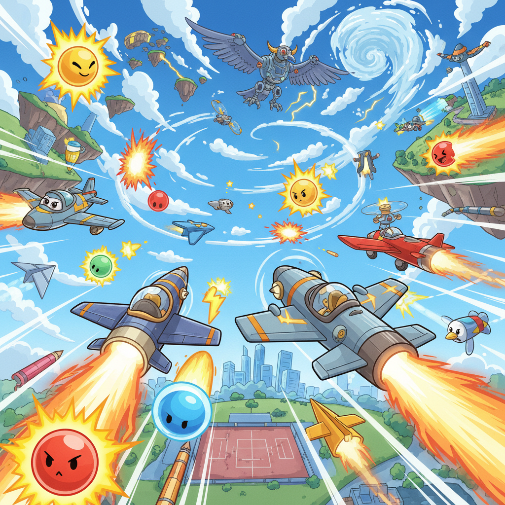 Sky Surge Racers - 3D Racing by Jabali AI