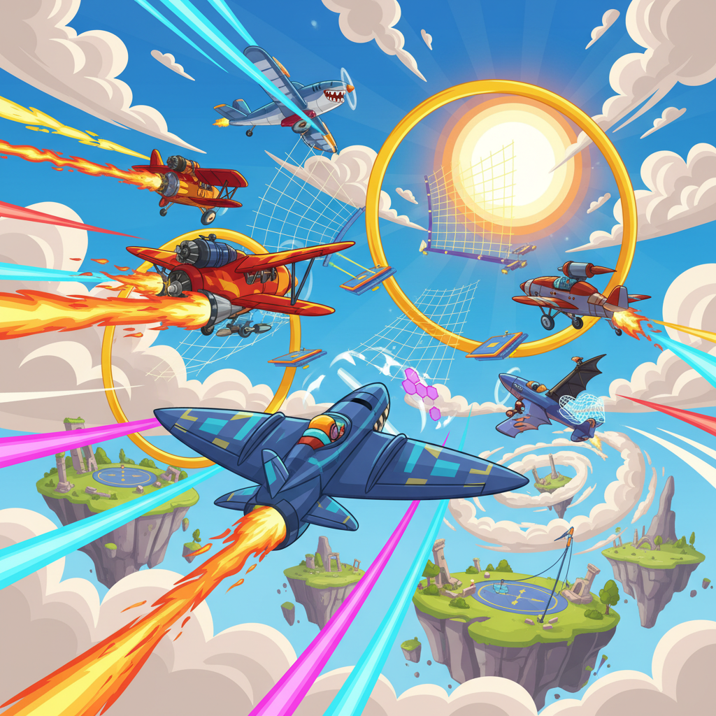 Sky Rivals: Turbo Combat - 3D Racing by Jabali AI