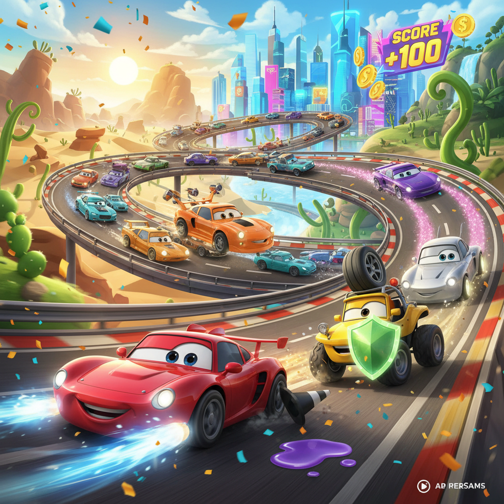 Turbo Track Rivals - 3D Racing by Jabali AI