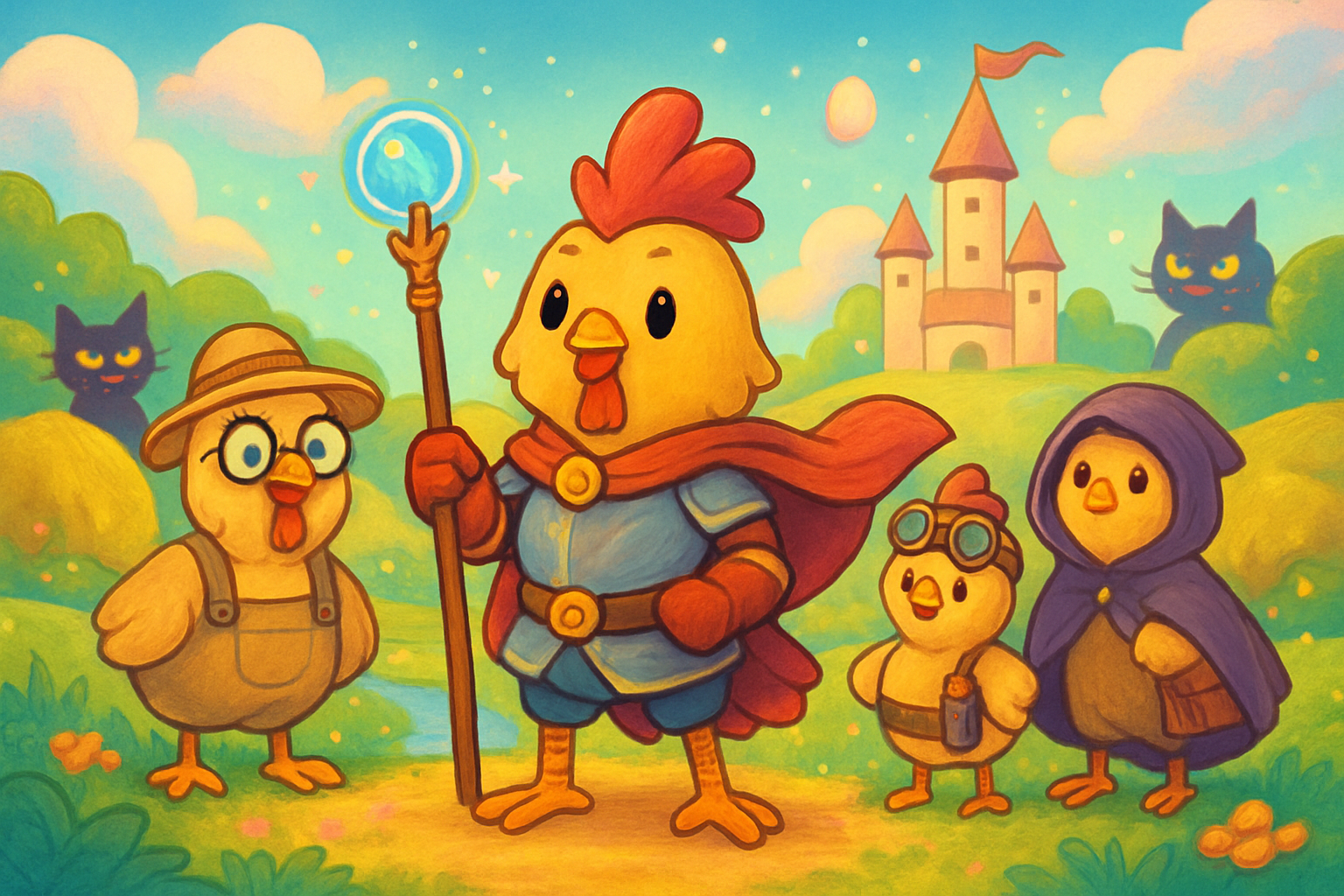 Chickens of the Quest - Adventure RPG by Jabali AI
