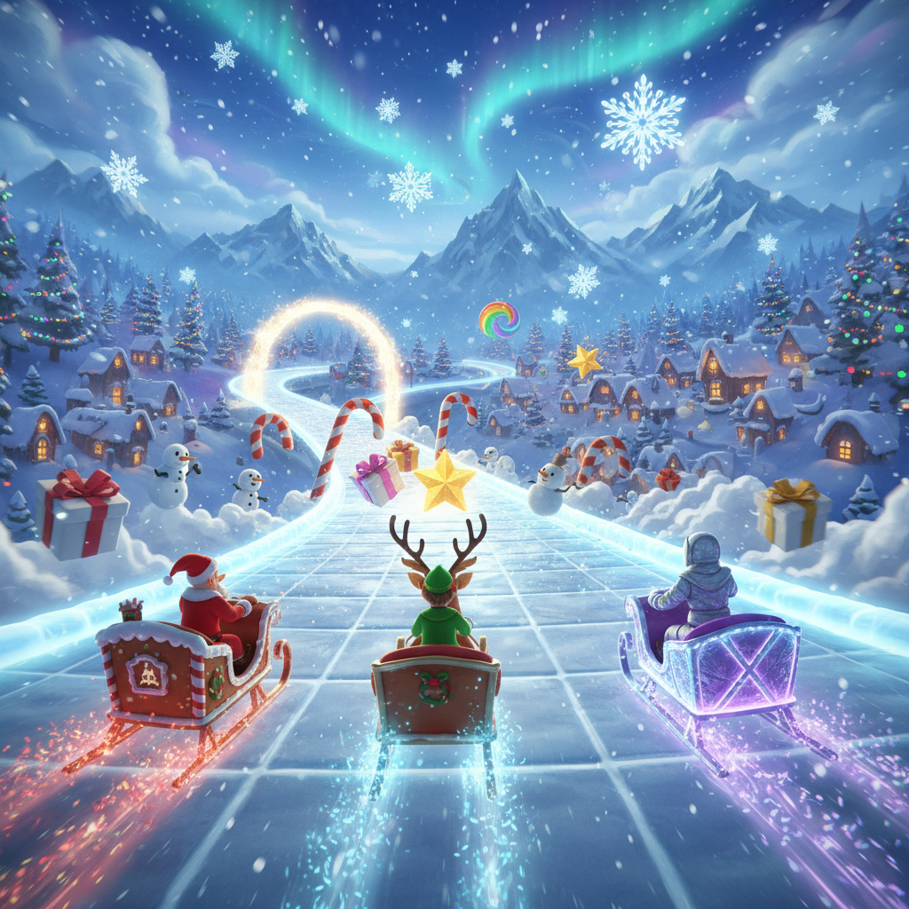 Sleigh Rivals: Blizzard Blitz - Jabali AI Poster