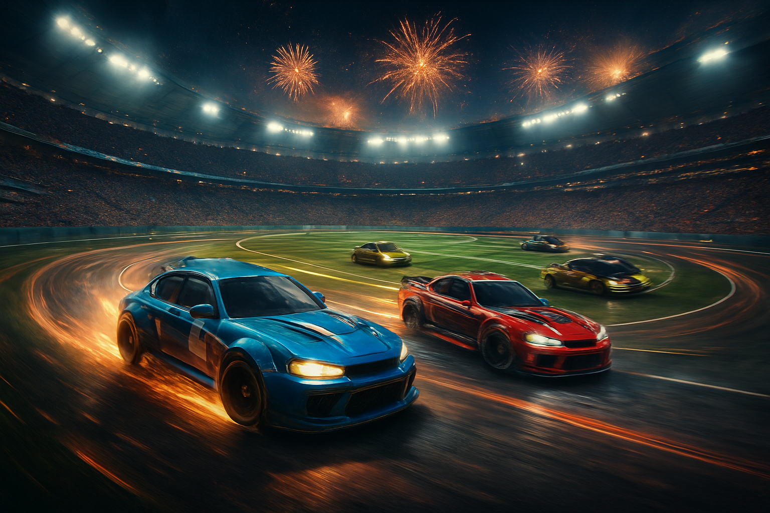 Stadium Velocity League - 3D Racing by Jabali AI