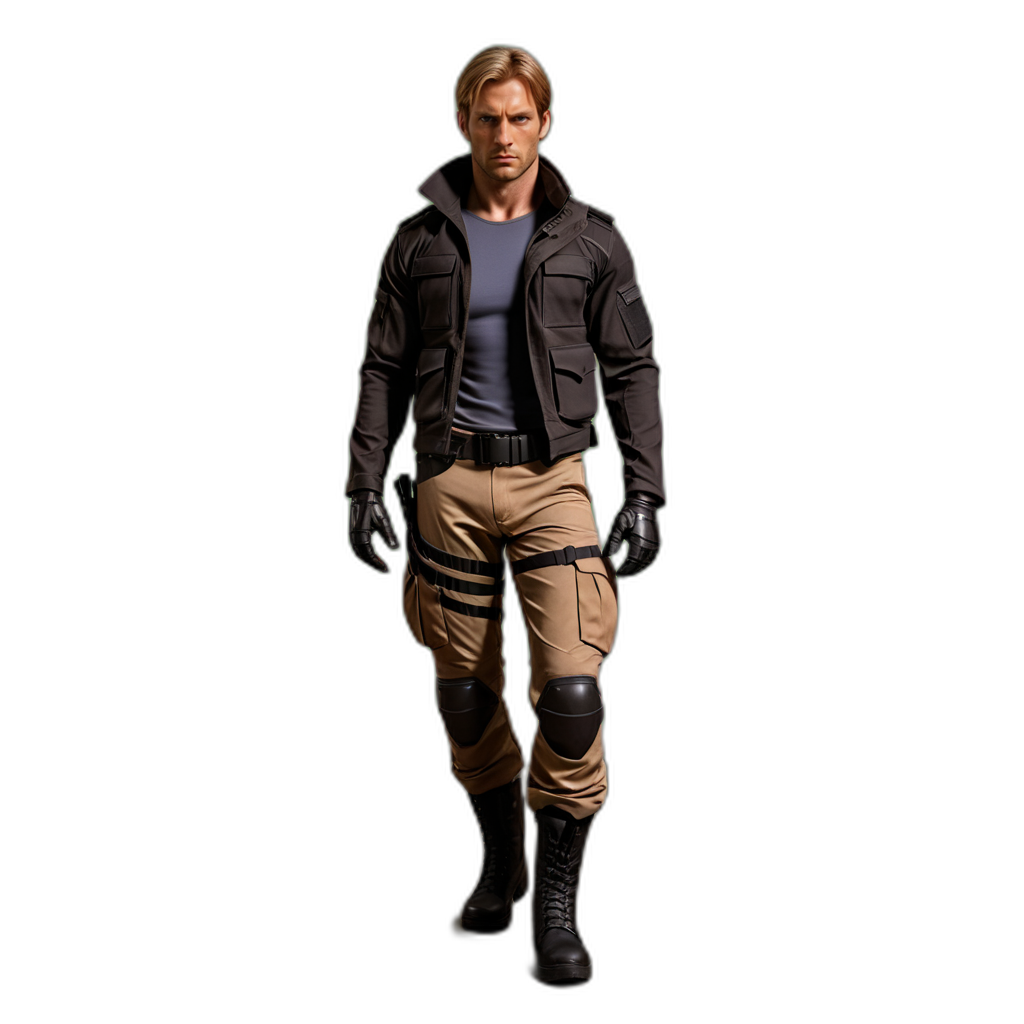 Leon Scott Kennedy - Jabali AI Poster