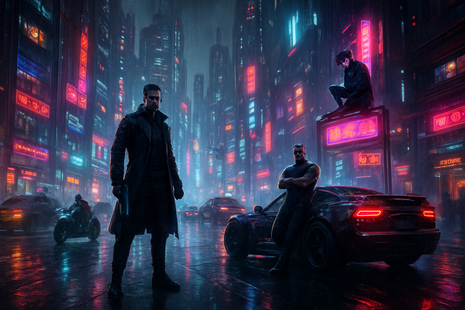 Neon Divide - 3D Open World by Jabali AI