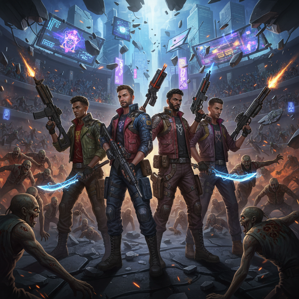 Rival Alliance: Undead Uprising - Directional Shooter by Jabali AI