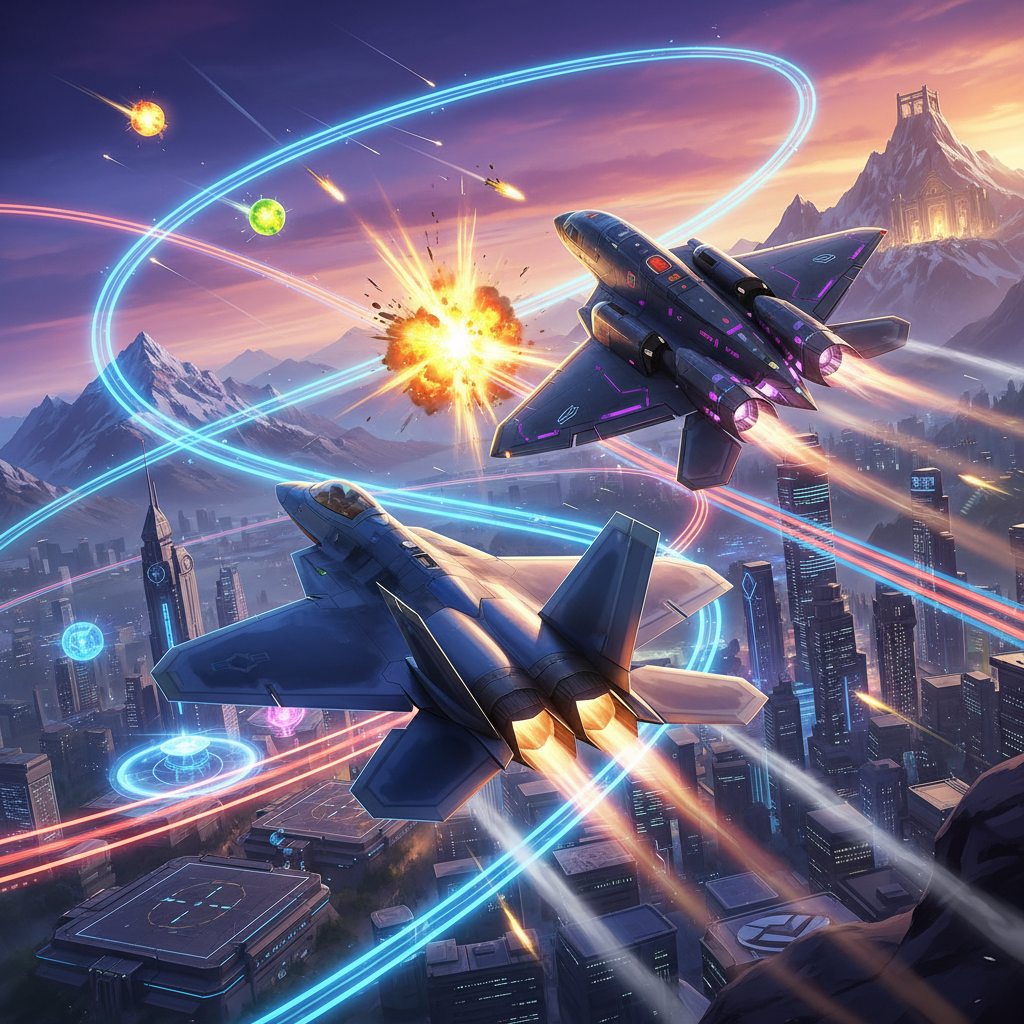 Sky Dominance: Jet Racer - 3D Racing by Jabali AI