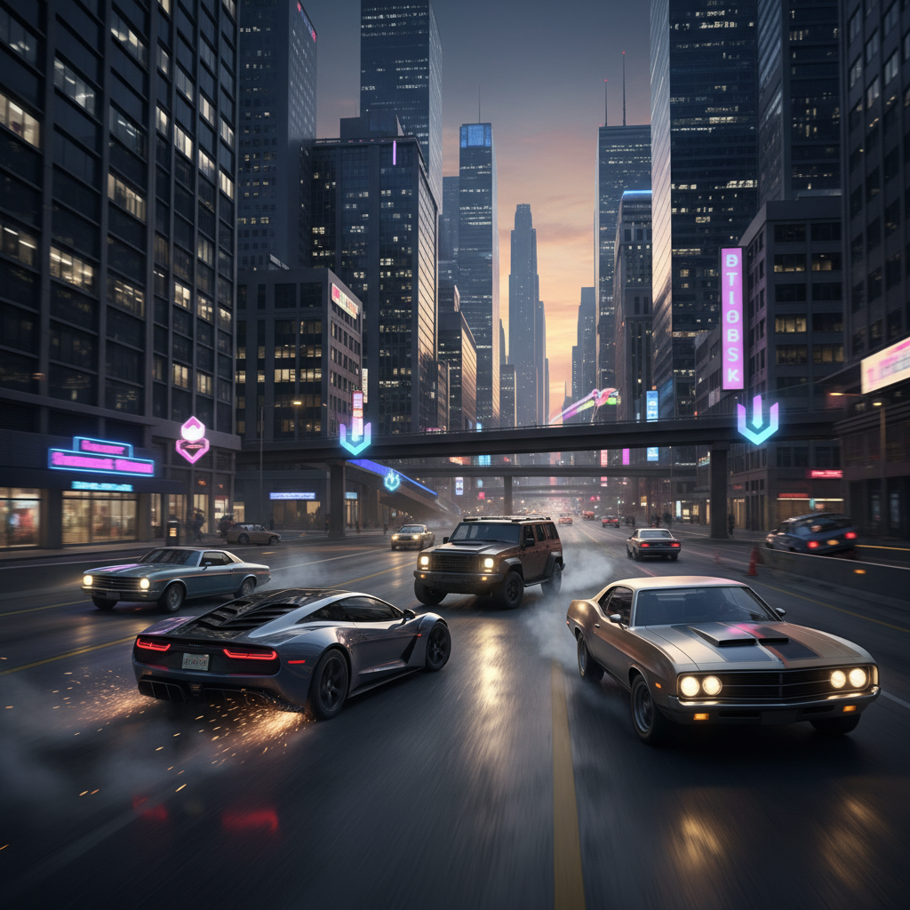 Urban Combat Racers - Jabali AI Poster