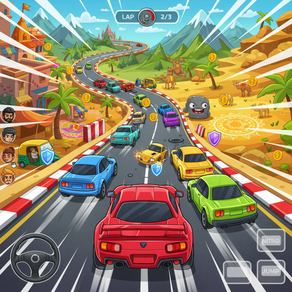 Speed Racer India - 3D Racing by Jabali AI