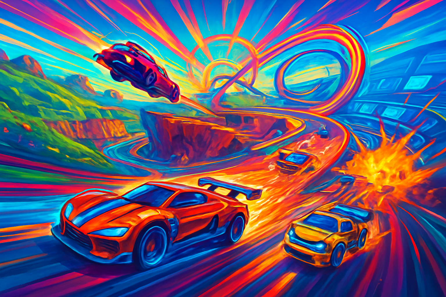 Velocity Vortex - 3D Racing by Jabali AI