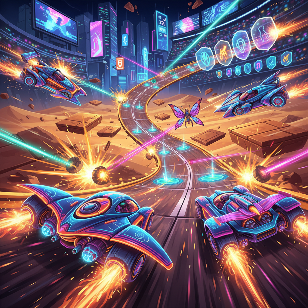 Turbo Arena: Velocity Combat - 3D Racing by Jabali AI