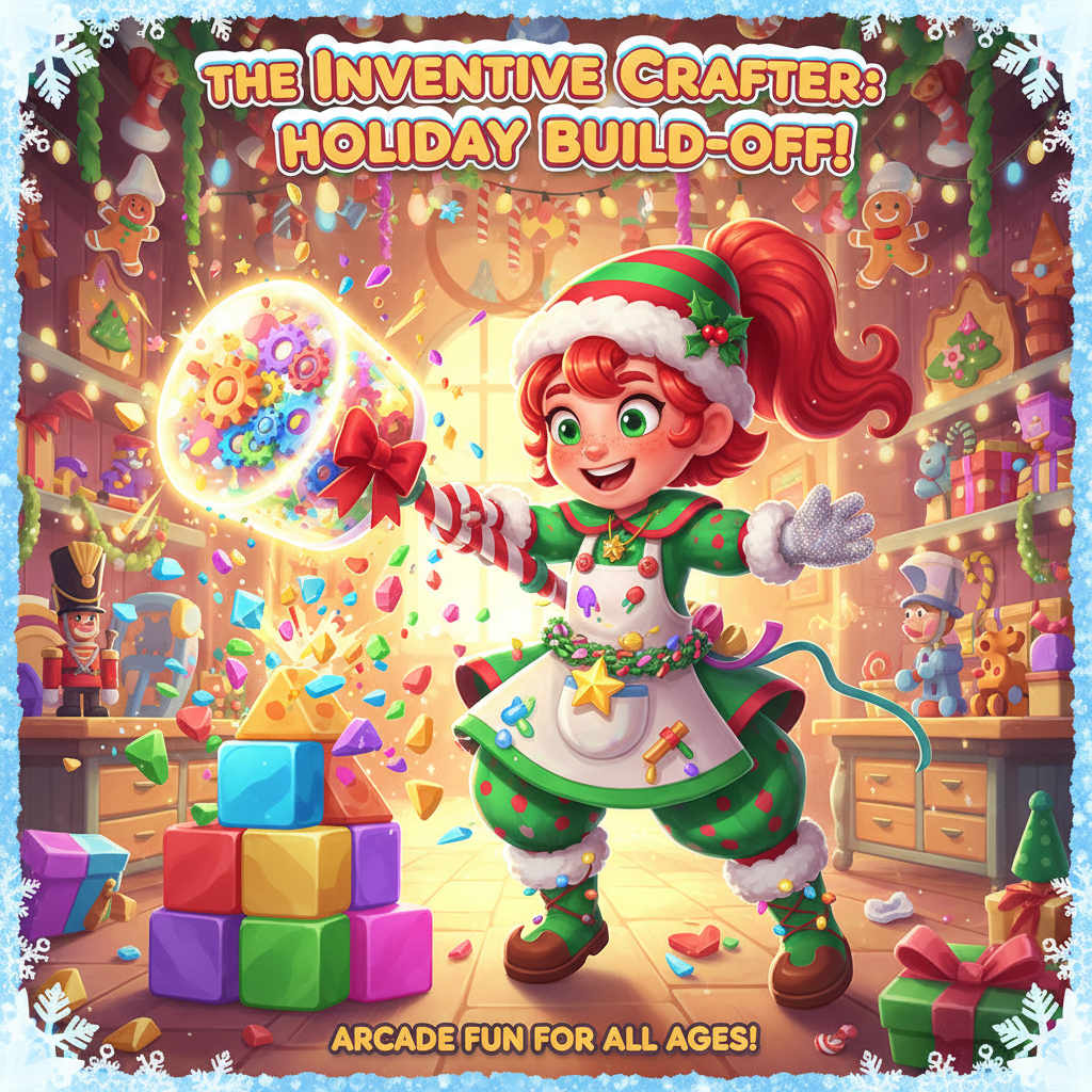 Festive Block Bounce - Block Breaking Arcade by Jabali AI