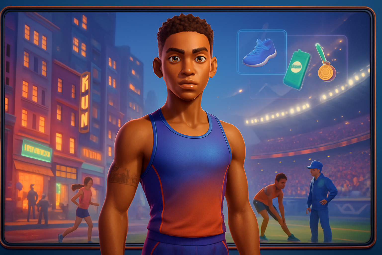 Jordan Rivers - 3D Character Simulation by Jabali AI