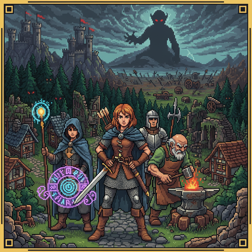 Kingdoms of Steel and Sorcery - Jabali AI Poster