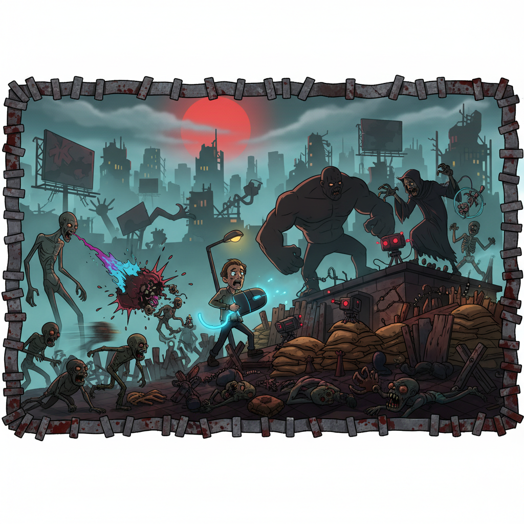 Zombie Siege Clicker - Idle RPG by Jabali AI
