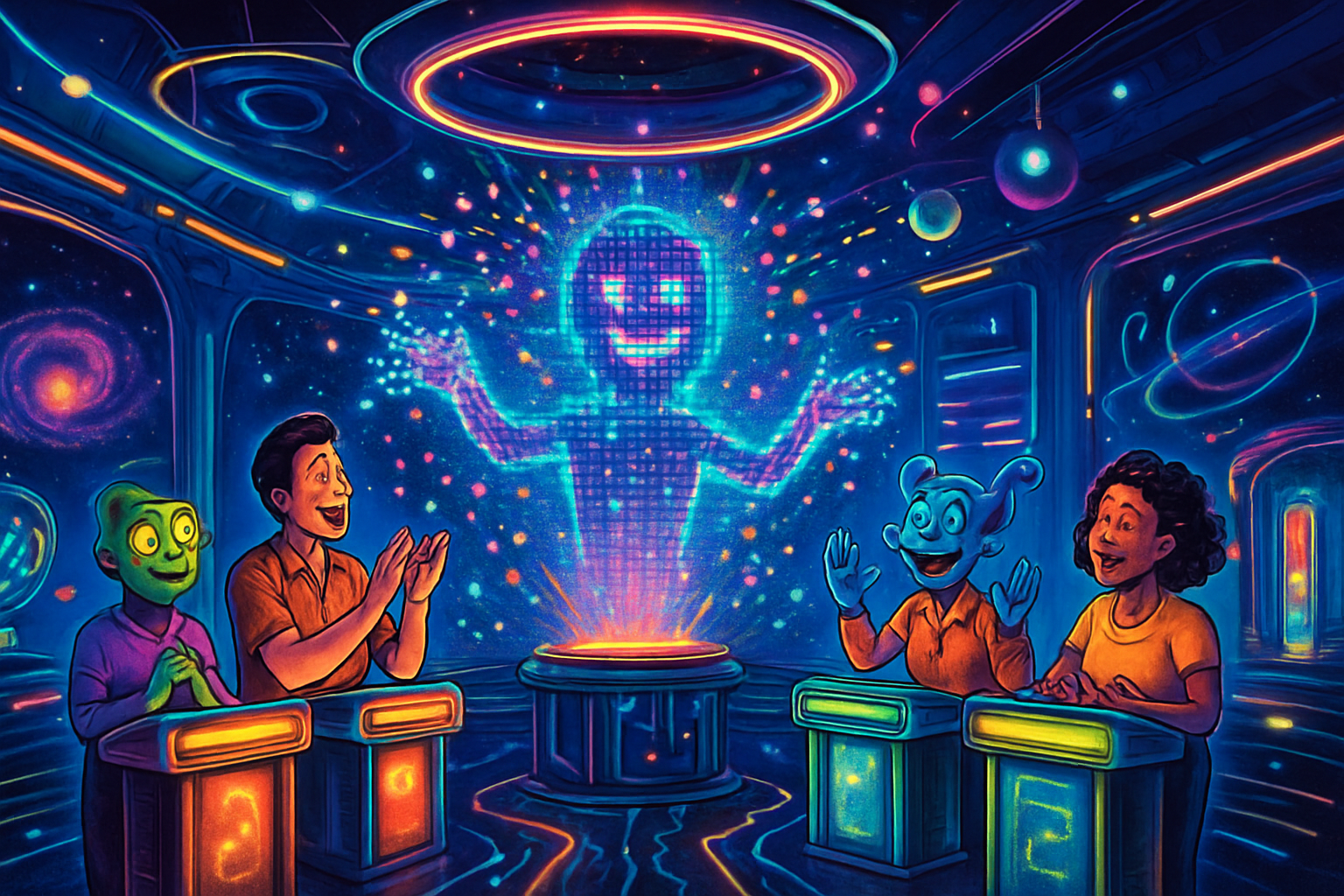 Cosmic Survey Showdown - Trivia Game by Jabali AI