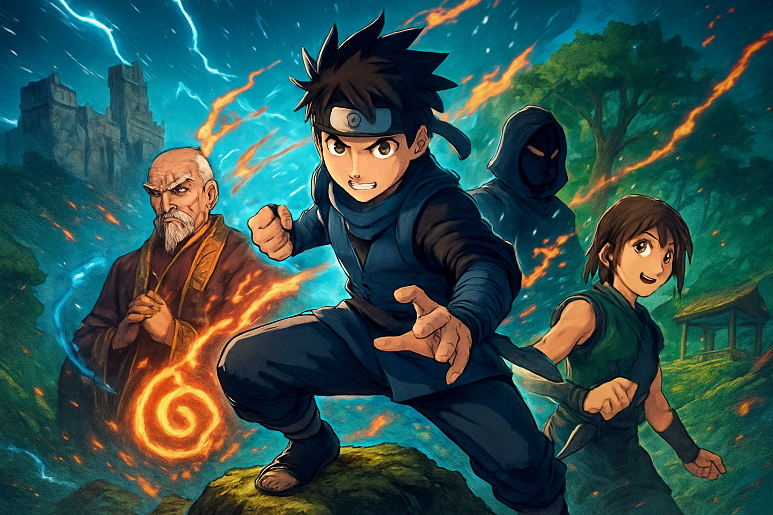 Ninja Rivalry Legends - Adventure RPG by Jabali AI