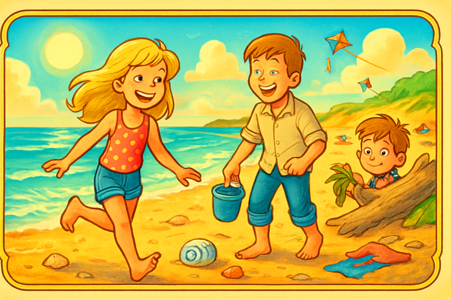 Seashell Secrets - Branching Interactive Story by Jabali AI