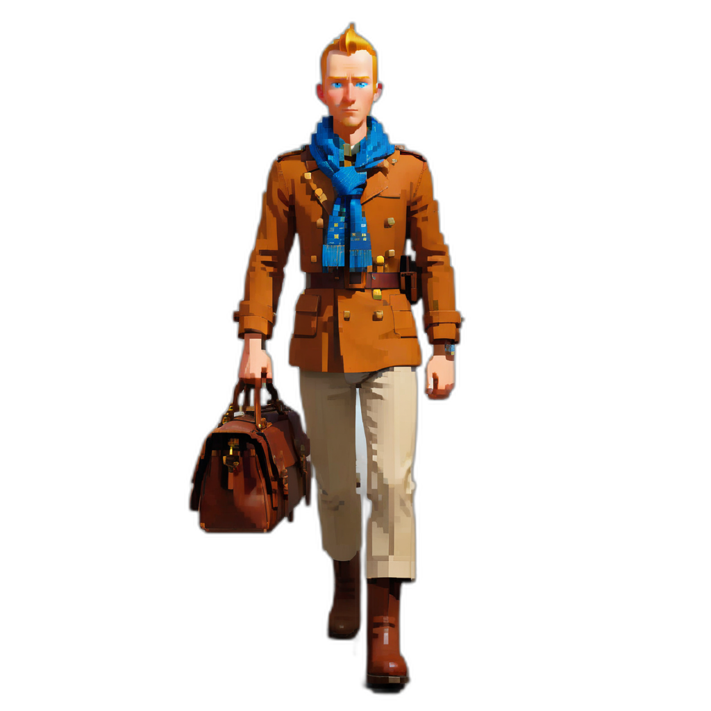 Tintin - Jabali AI Poster