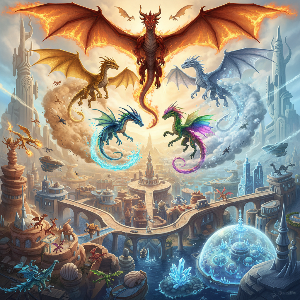 Wings of Pyrrhia - Jabali AI Poster