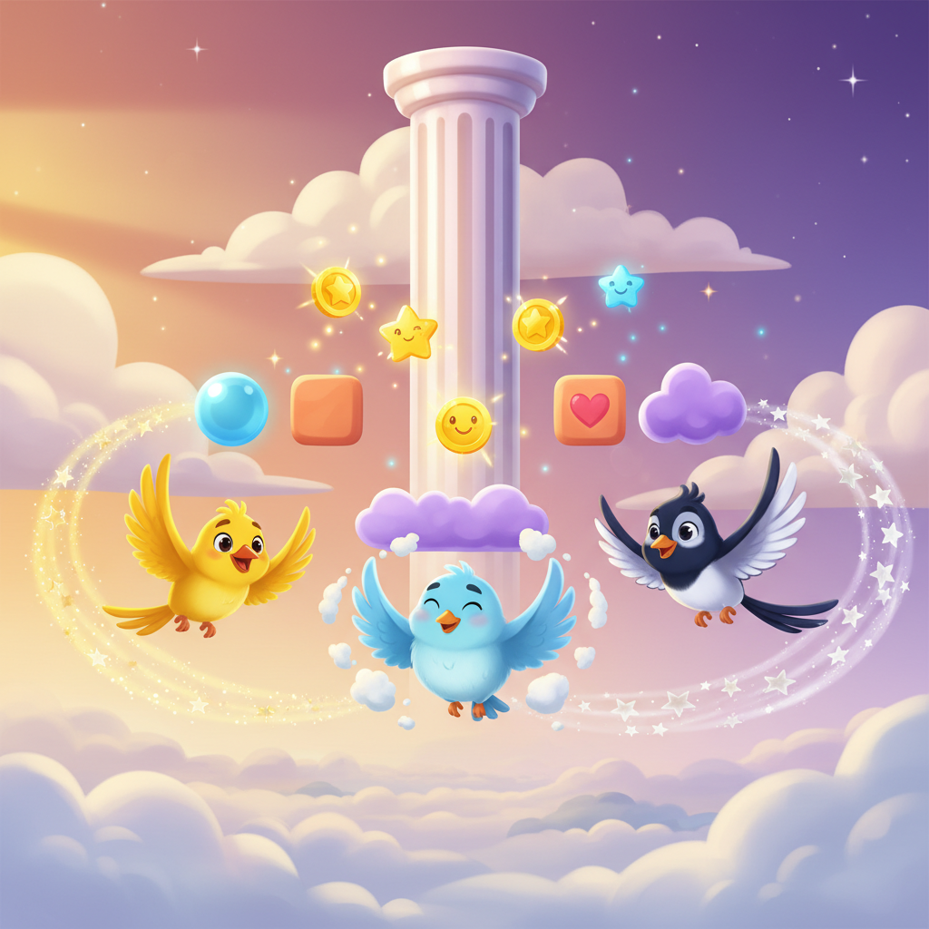 Skyward Spirits - Endless Tapping by Jabali AI