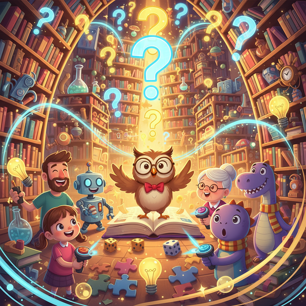 Spellbound Quiz Quest - Trivia Game by Jabali AI