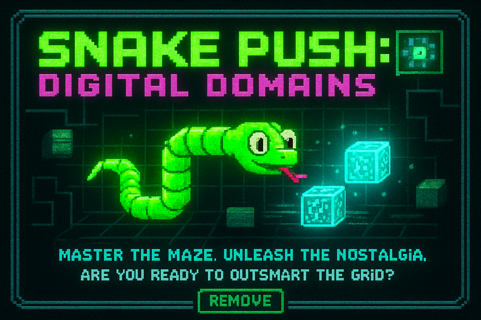 Grid Snake Quest - Grid-Based Puzzle by Jabali AI