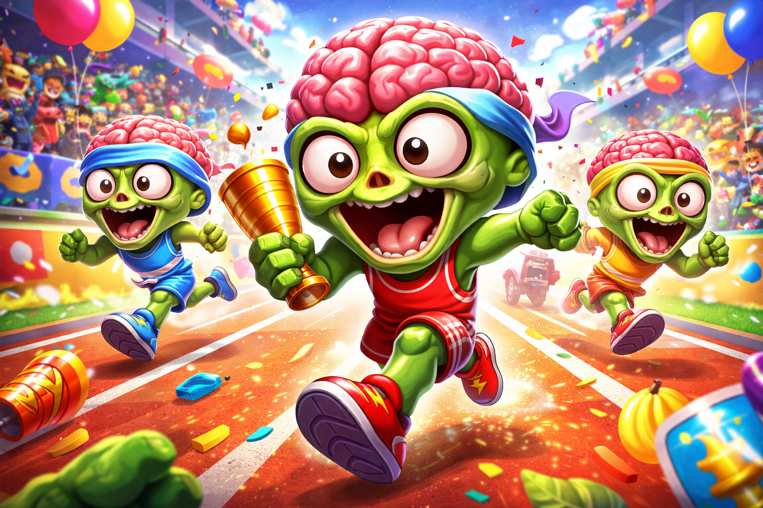 Brainrot Rush: The Ultimate Running Race - Instant game by Jabali AI