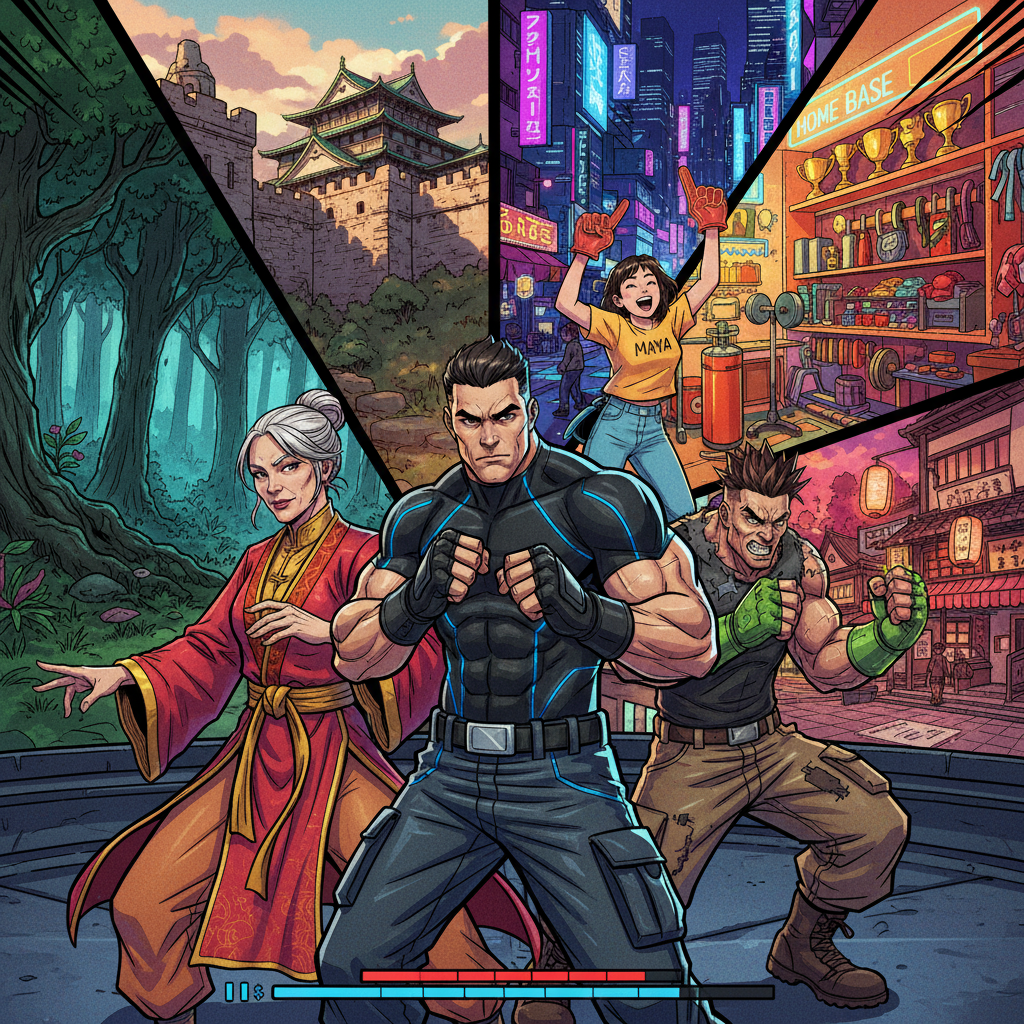 Urban Combat Rivals - Adventure RPG by Jabali AI